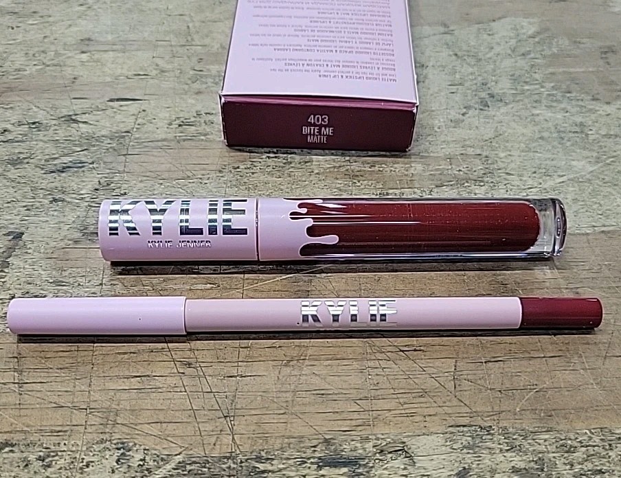 Kylie Jenner Kylie Matte Lip Kit, 403 Bite Me | eBay
