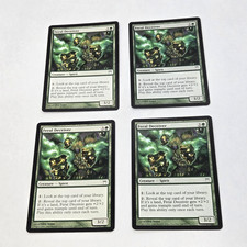 Feral Deceiver Playset 4X Champions of Kamigawa #208/306 MP Moderate Play MtG