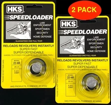 HKS 22HR Speed Loader 22lr for H&R 9-Shot & Taurus 94  **2 PACK**