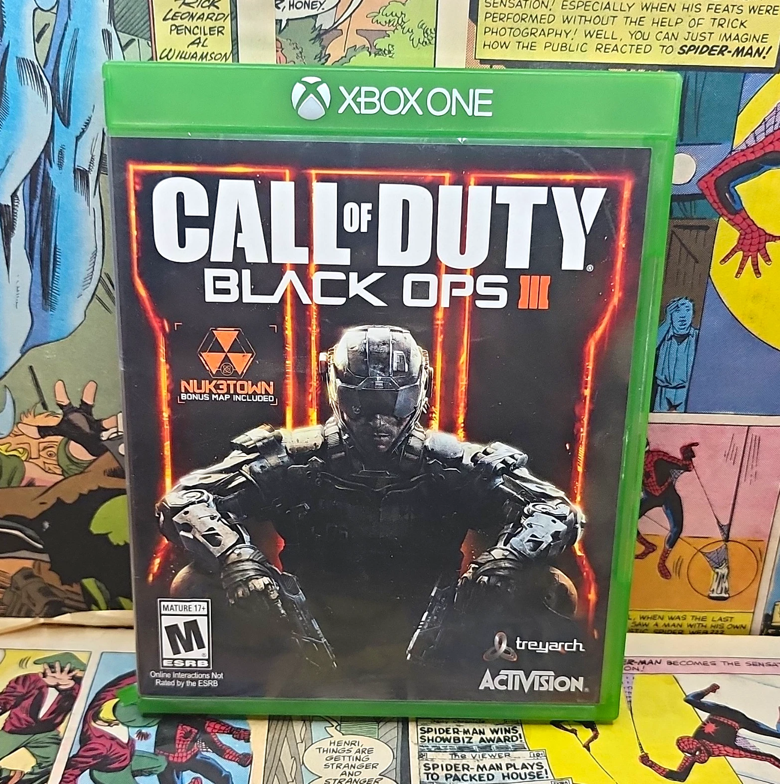 Activision Call of Duty Black Ops III Xbox One M Multiplayer Co-op