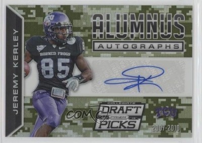 2015 Prizm Collegiate Draft Picks Alumnus Camo /199 Jeremy Kerley #37 Auto 0w8