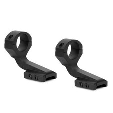 Monstrum Tactical 1 Inch Black Scope Rings High Profile Offset Reversible Design