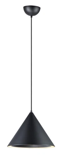 ET2 Lighting Abyss 12.5" 1-Light LED Pendant in Black - Picture 1 of 2