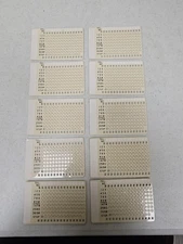 Vintage Western Electric Telephone Card Dialer Set 10 Cards. Original