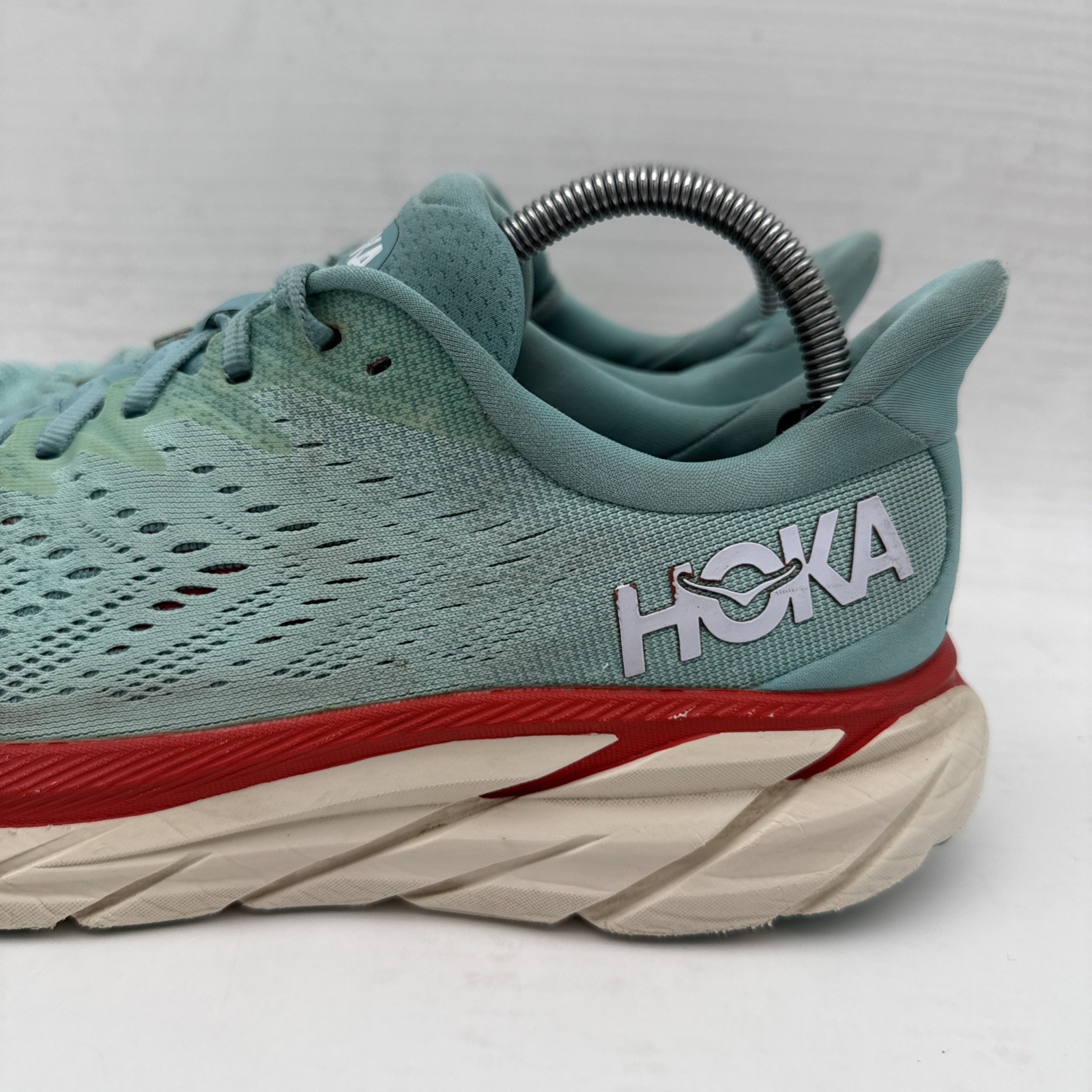 Hoka One One Clifton 8 1119394 AEBL Blue Running Shoes Sneaker Women's 9.5 B thumbnail 12