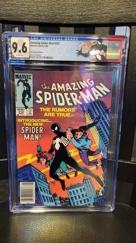 The Amazing Spider-Man #252 Newsstand Variant (Marvel Comics May 1984) CGC 9.6