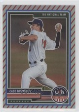2023 Panini USA Baseball Stars & Stripes Stripes Prizm Cade Townsend #18 0pe3