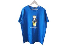 Polo Bear by Ralph Lauren T-Shirt Size XL blue big logo top short sleeve