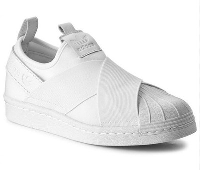 ADIDAS SUPERSTAR SLIP ON TRIPLE WHITE GR. 36,5  ÜBERALL  AUSVERKAUFT