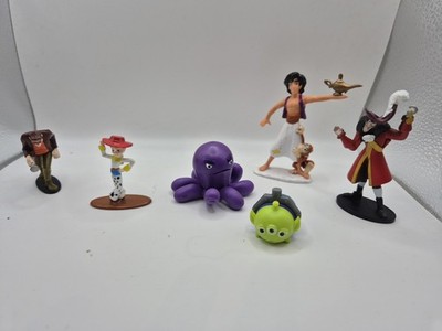 DISNEY TOY STORY BUDDY MINI STRETCH OCTOPUS & gemischte Disney Figuren Tortenaufleger 