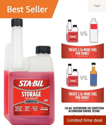 #ad #ad Storage Fuel Stabilizer Keeps Fuel Fresh for 24 Prevents Corrosion Gasol... $18.99