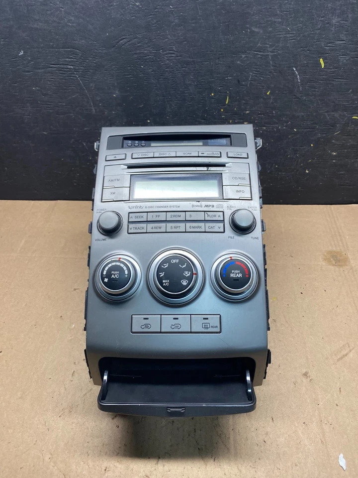 Hyundai Veracruz 2007 a 2012 automático climatización control radio bisel OEM R6430 DG Foto 3 de 4