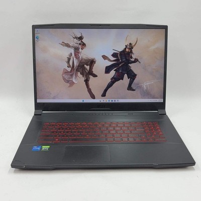 Broken MSI Katana GF76 17'' i7-11800H 32GB RAM 512GB SSD GeForce RTX 3050 Ti Read