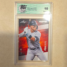 Leaf 2024 Leaf HYPE! Aaron Judge Icon-01 MLB New York Yankees Graded Card