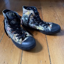 Vintage Floral Chuck Taylor Womens Converse High Tops Size 7