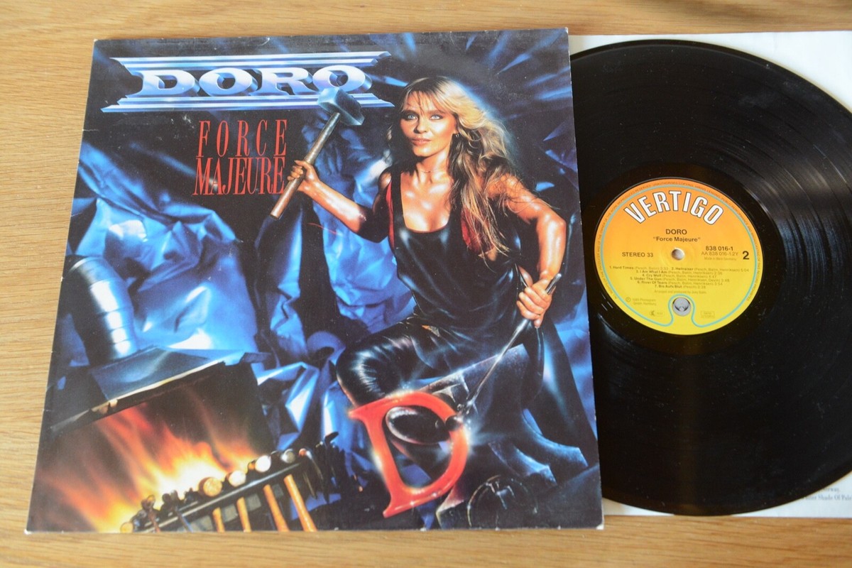 Doro ‎Force Majeure LP Vertigo ‎ 838 016-1 mit ois | eBay