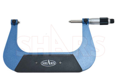 Shars 5-6'' Screw Thread Carbide Micrometer Multi Anvils .0002 New M}