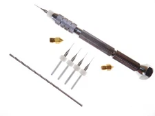 4pc .4mm 2.0mm Universal 3D Printer Kit Clogged Extruder Nozzle Head Cleaner 