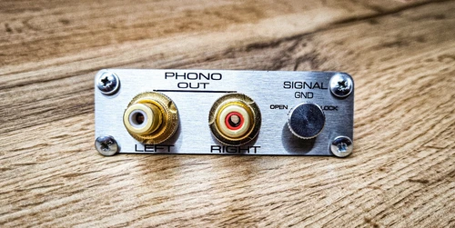 RCA signal connector For Turntable - high quality