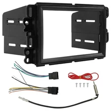 Stereo Radio Dash Install Kit Double Din W/Antenna For Chevy Buick Lucerne 06-14