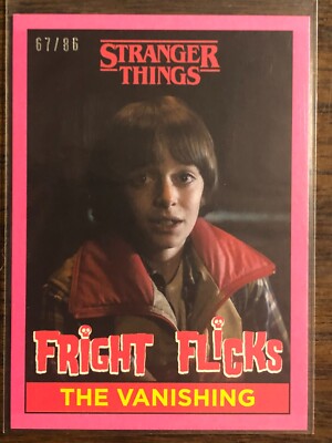 2023 ZeroCool Fright Flicks Stranger Things #21 The Vanishing 67/86