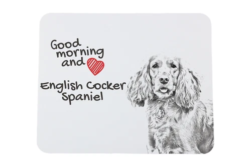 Engelse cockerspaniël muismat met hond Art-Dog