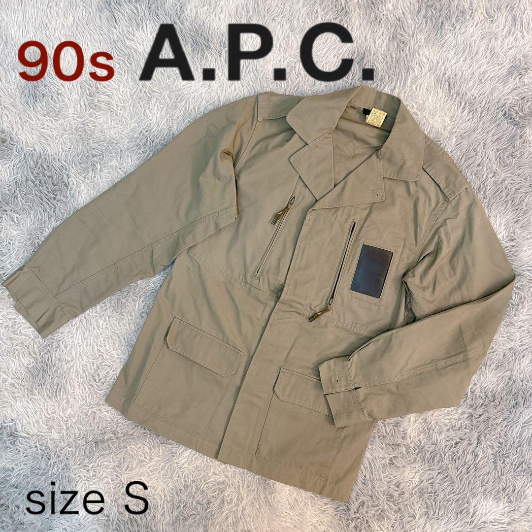 ジャケット・アウター A.P.C made in france ds jacket A.P.C. Men S Military Jacket F2Size S Vinatge French Casual