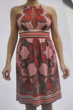 B Calm Women's Size XXL 2XL Floral Sleeveless Dress New with Tags