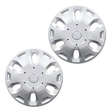 Fit For 2010-2013 Ford Transit Connect Van 15" Wheel Cover Hubcap Silver 2pcs