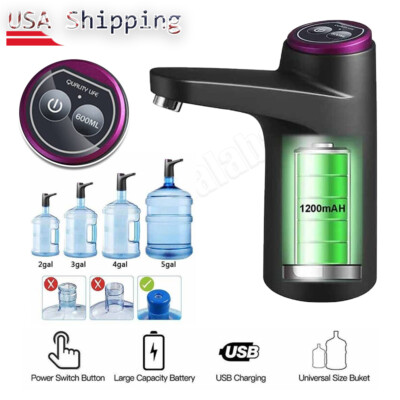 Water Bottle Switch Pump Electric Automatic Universal Jug Dispenser 5 ...