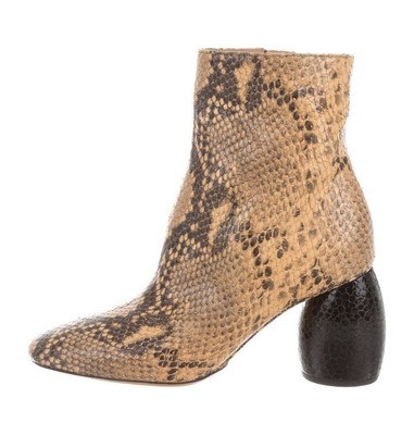 dries van noten snakeskin boots