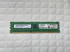 GENUINE MICRON 4GB DDR3 DIMM 1333Mhz PC3-10600E ECC RAM MT18JSF51272AZ-1G4D1ZF