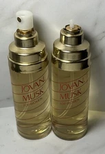 2 Jovan Musk Men's Perfume By Jovan 2oz/59ml Cologne Concentrate Spray