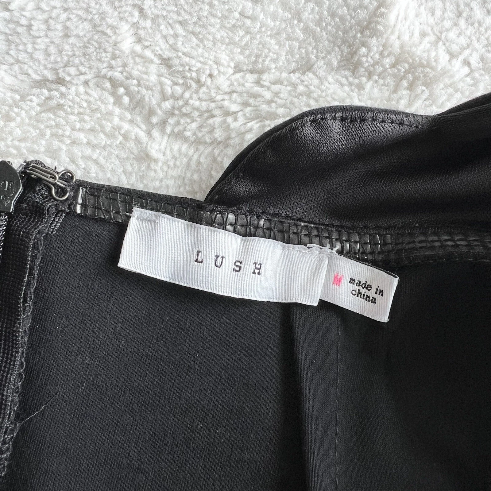 VALENTINO Abito Lush donna nero medio smerlato schiena scoperta collo alto mini LBD formale