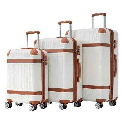 20'' 24'' 28'' 3pcs Lightweight Expandable Hardshell Suitcase Luggage with TSA Lock