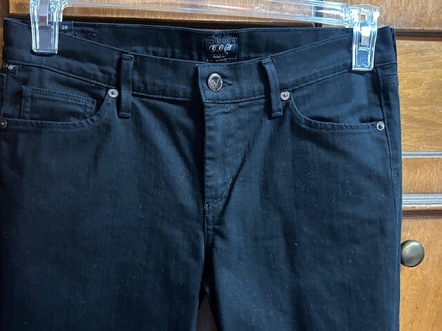 Citizens of Humanity Amber High-Rise Bootcut Black Jeans Size 29 USA