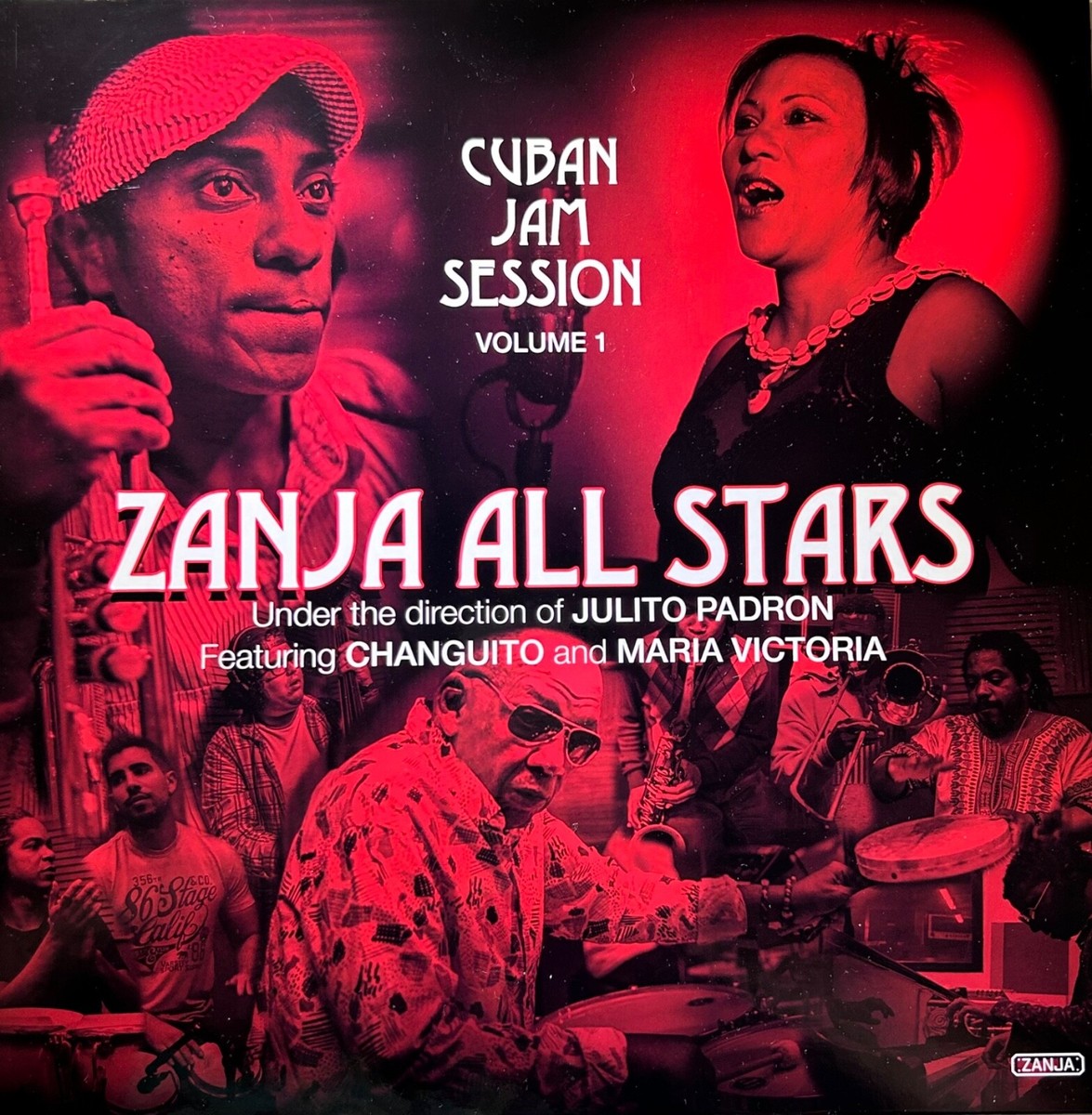 Zanja All Stars - Cuban Jam Session Volume 1 - Zanja Records Z-001