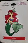 Hallmark Little Mermaid Ariel Metal Enameled Holiday Christmas Ornament Disney
