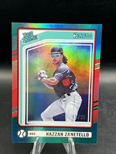 2024 Donruss Baseball Nazzan Zanetello Rated Prospects Teal /25 #114 Boston