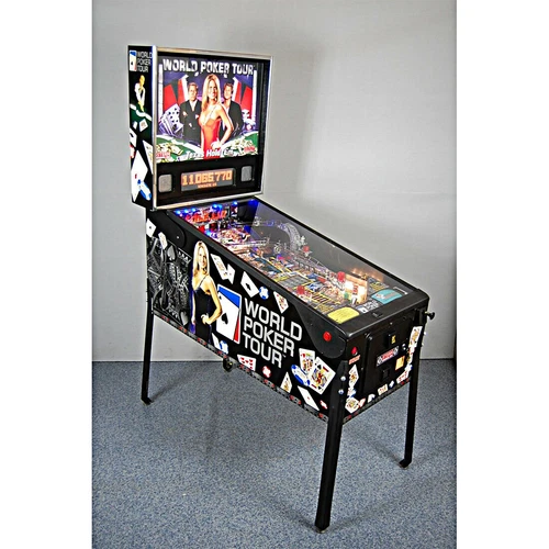 World Poker Tour Pinball Machine by Stern 2006 - Professionally Refurbished