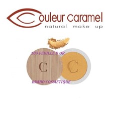 COULEUR CARAMEL BIO FARD OMBRE A PAUPIERES 109 FEUILLE D OR NACREE 1,7GR NEUF