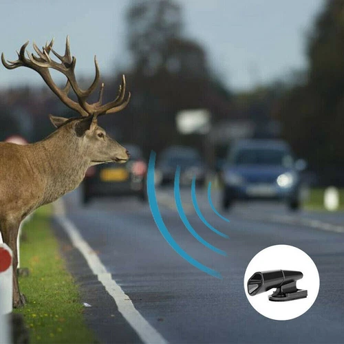 4X Sonic Deer Animal Whistles Wildlife Alert Warning Device Car Safety Accessory - Bild 6 von 6