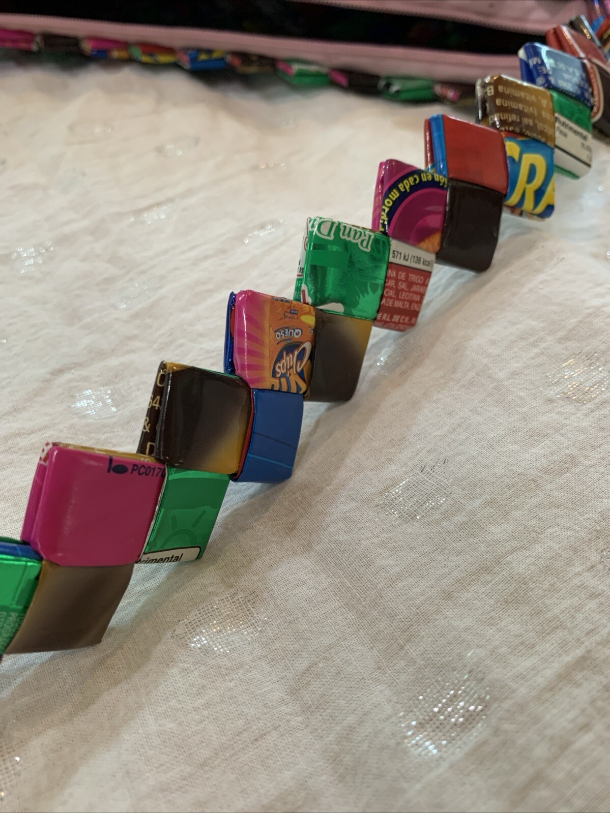 Unique Upcycle Candy Wrapper Purse - image 7