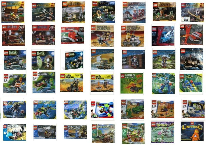 LEGO Abenteurer: Harry Potter; Hobbit; Herr der Ringe; Alien; Pharao's; Karibik - Bild 1 von 1