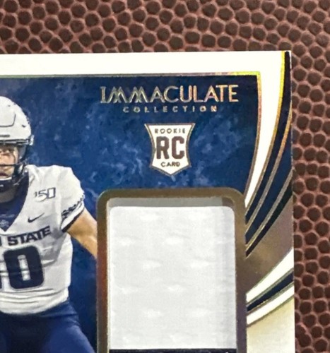 2020 PANINI IMMACULATE DRAFT JORDAN LOVE RPA ROOKIE PATCH ON CARD AUTO RC /25 SP - Picture 3 of 11