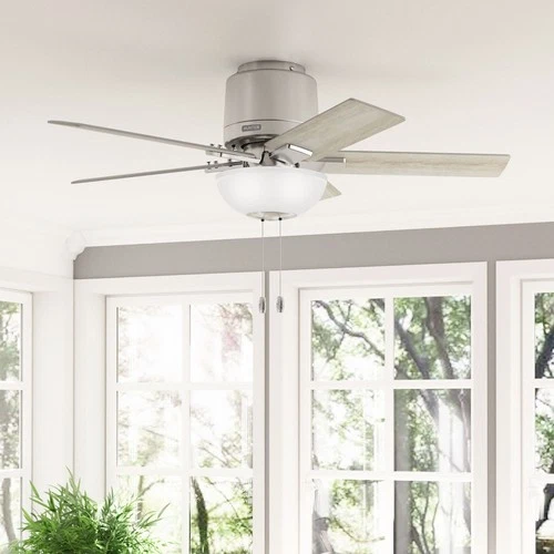 Hunter Fans - Fitzgerald - 5 Blade Ceiling Fan with Light Kit and Pull Chain In - Picture 2 of 4