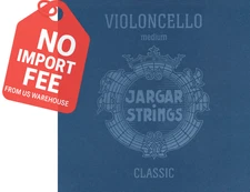 Jargar Medium Gauge Classic Cello Strings Set 4/4 Warm Powerful Tone