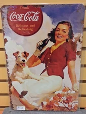 Coca Cola vintage metal sign Retro Man Cave Wall Decor Item #A-18