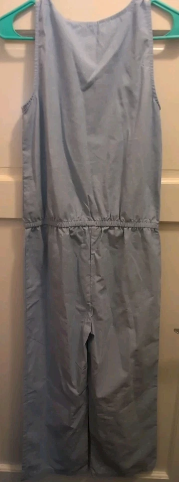 Girls Nautica Long Pant Suit Jumper Size 16 XL Blue Sleeveless Dress Pant Suit - Image 4 of 4
