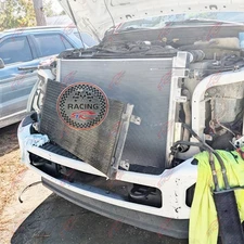 3 Row Aluminum Radiator For 2011-2016 Ford F350 F450 Super Duty 6.7L Powerstroke